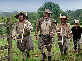 19th century workers from the BBC Victorian Farm